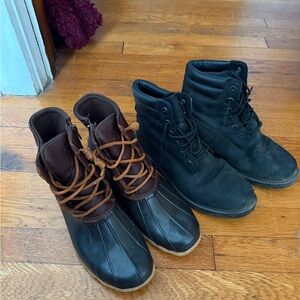 Women’s sperrys and timbs bundle